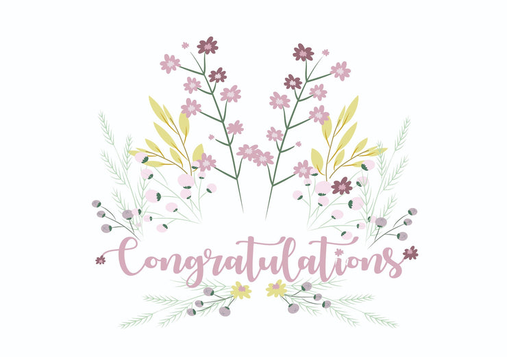 Congratulations Card (add your text to order notes)